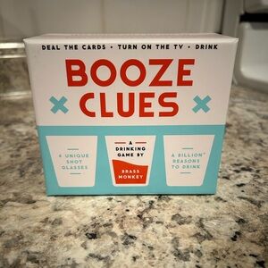 Booze Clues Drinking Game Set
